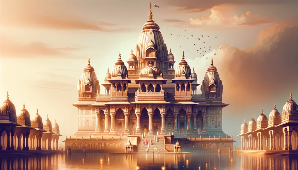 Kanak Bhavan temple in Ayodhya