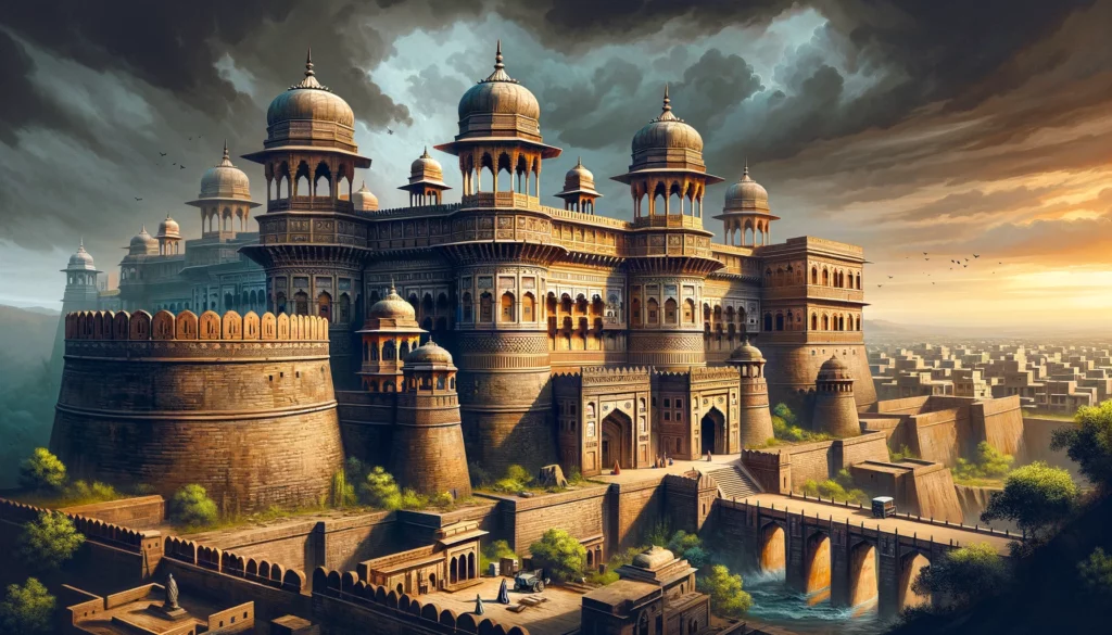 showcasing the historic Allahabad Fort